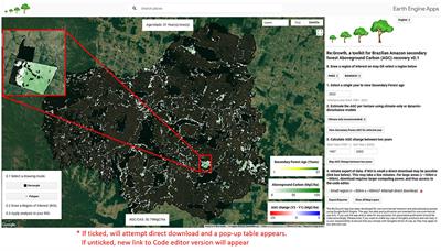 RE:Growth—A toolkit for analyzing secondary forest aboveground carbon dynamics in the Brazilian Amazon